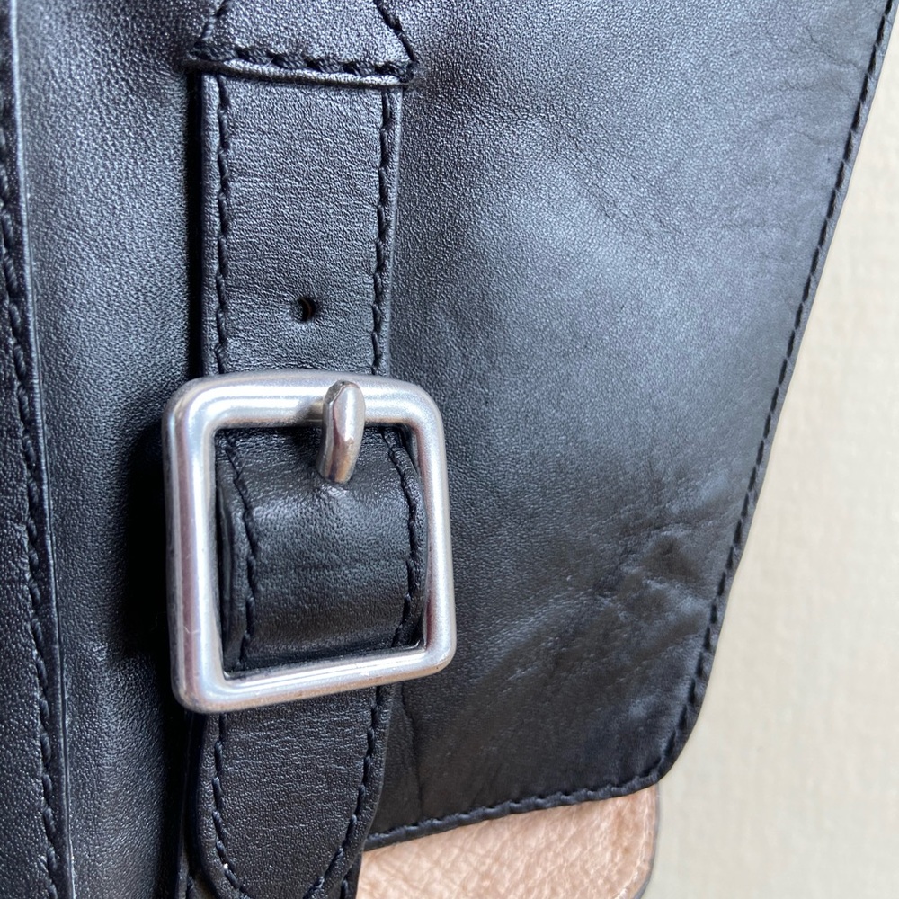 COACH Black Leather High Boots Size 8 - Picture 5 of 8